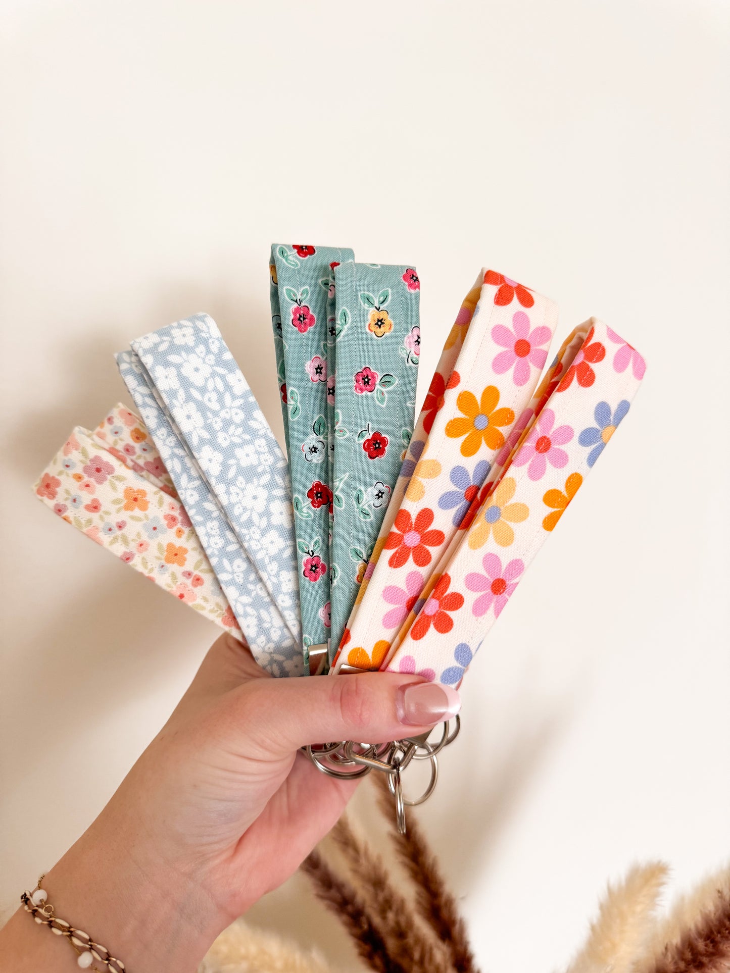 Garden Blues Keychains