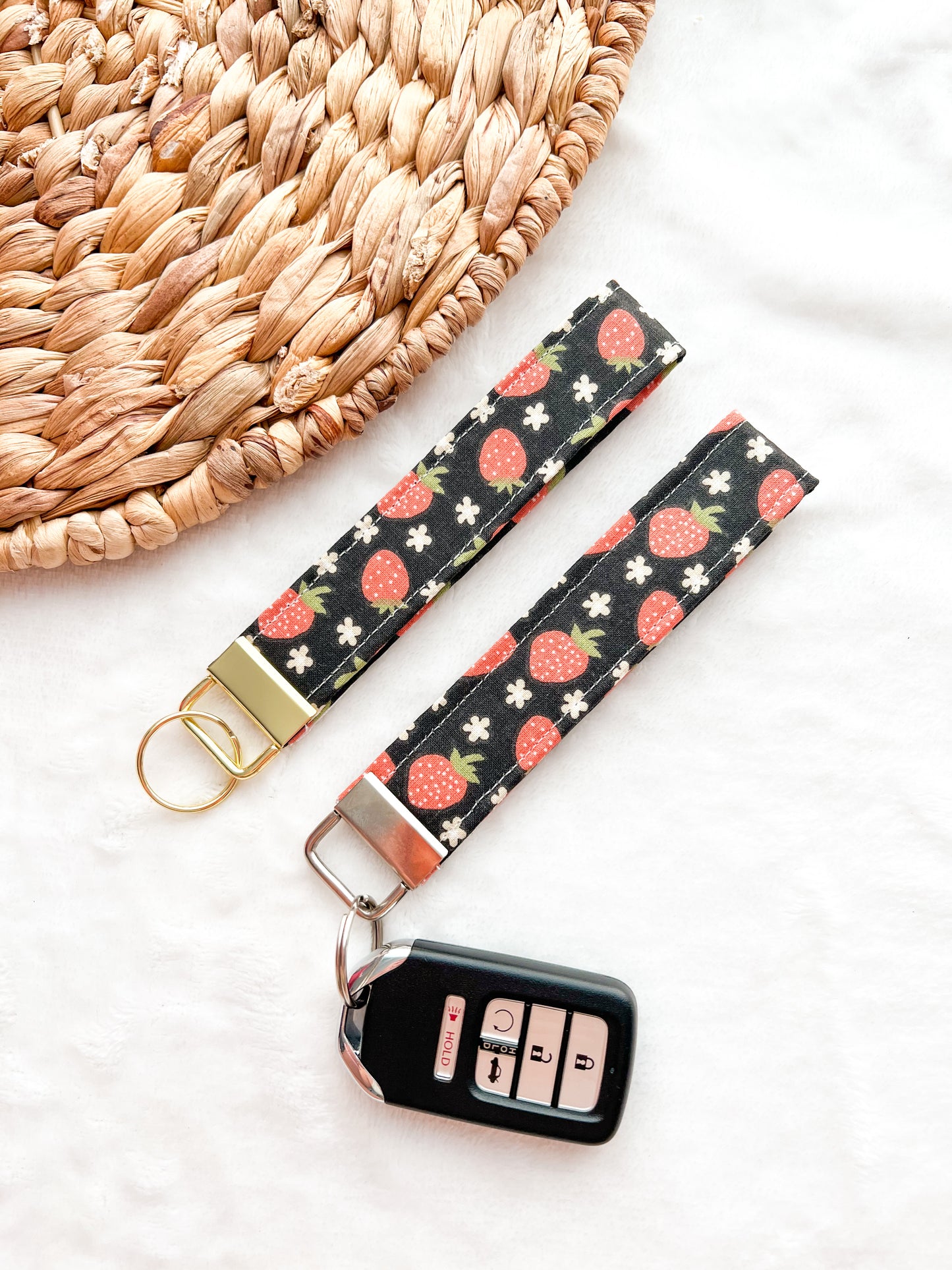 Strawberry Eclipse Keychain