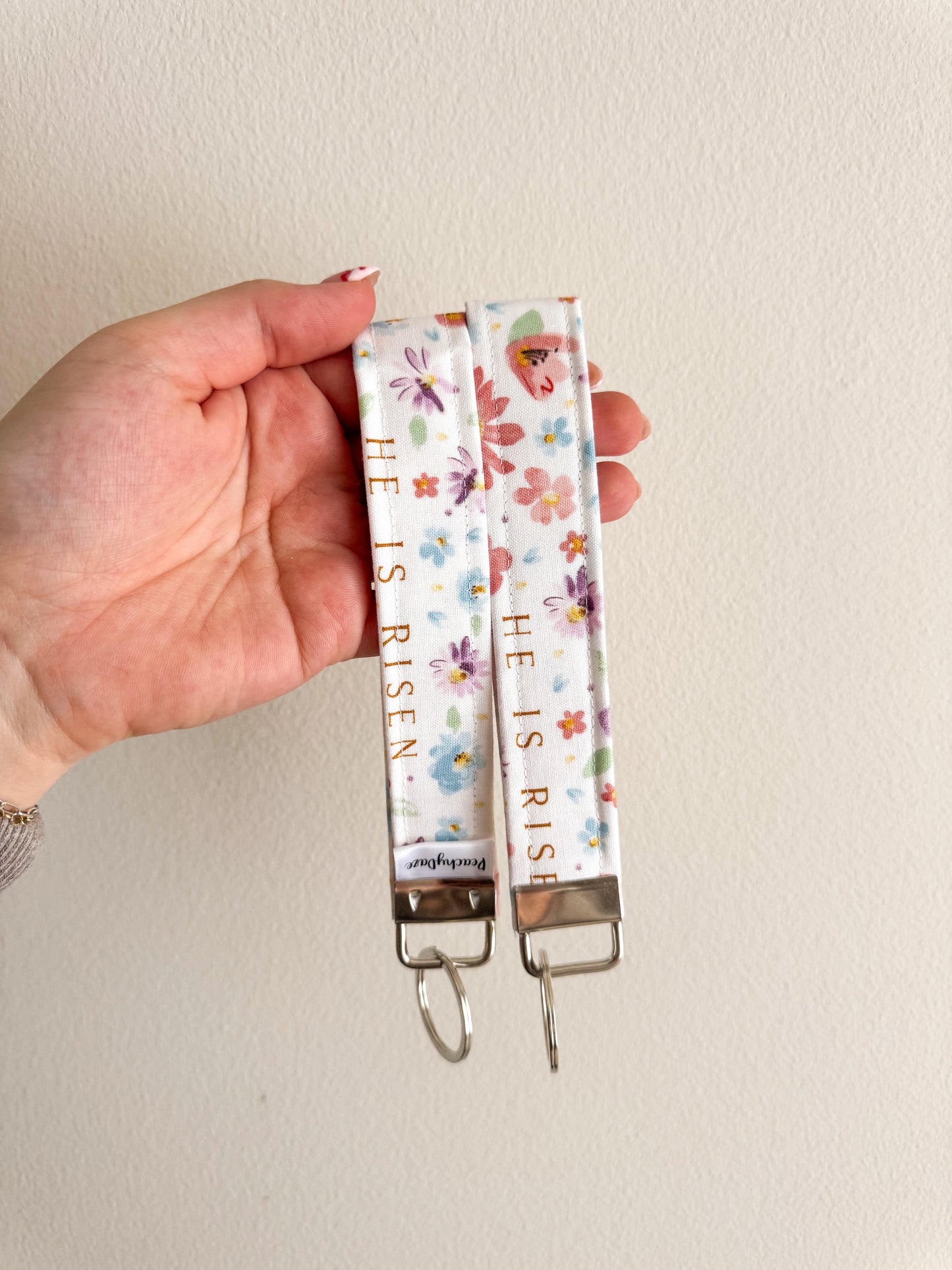 Bloom & Rejoice Keychain Wristlet