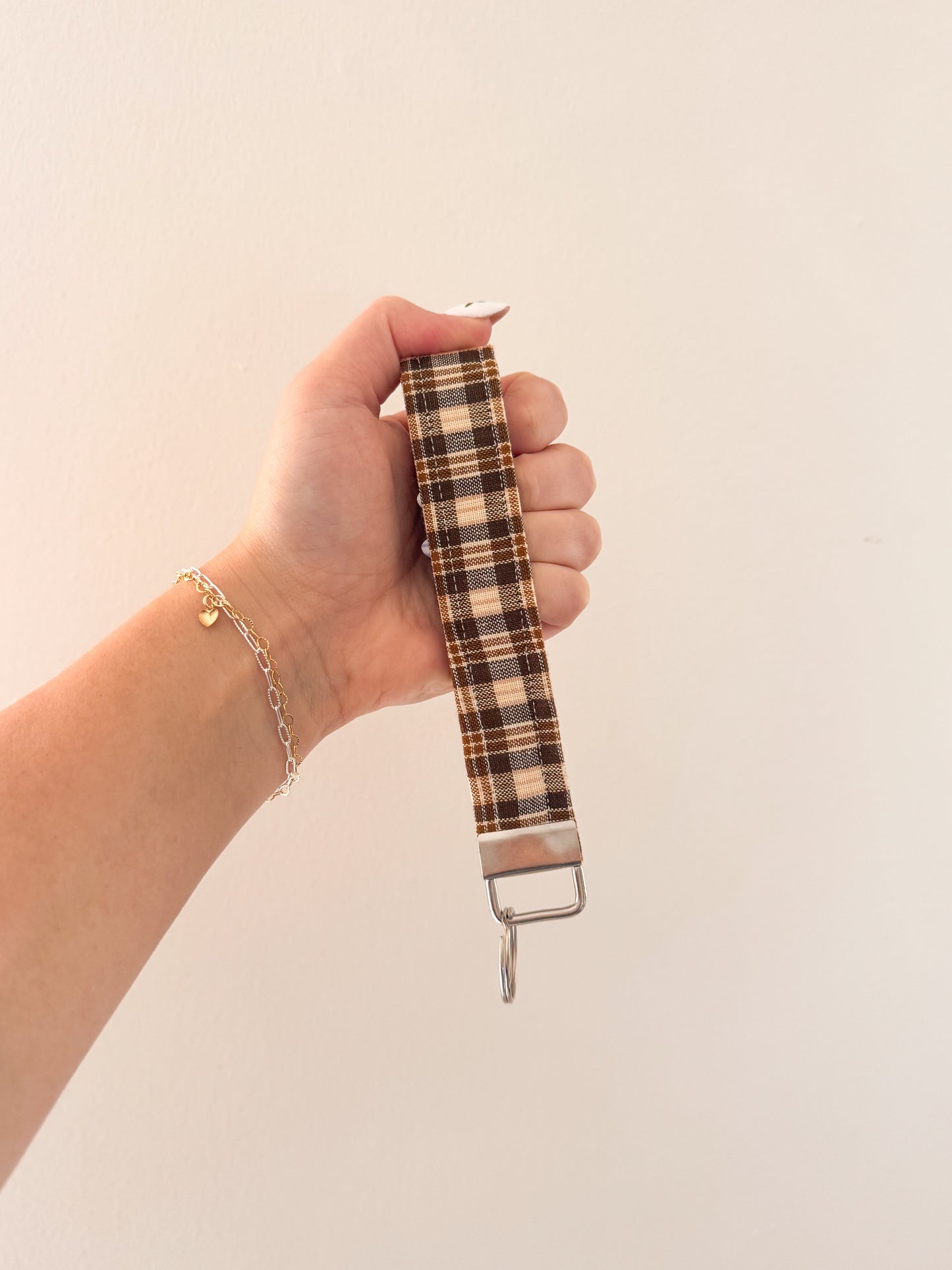 Grandpa’s Jacket Keychain Wristlet
