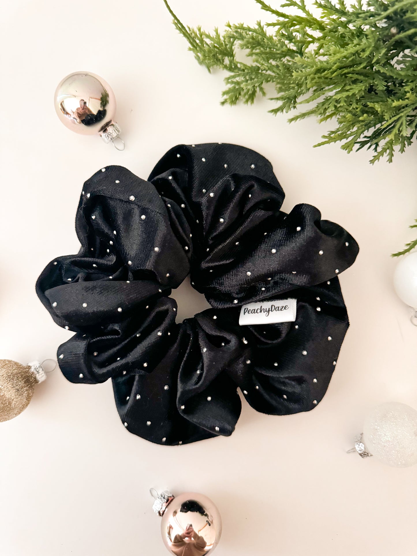 Velvet Night Scrunchie