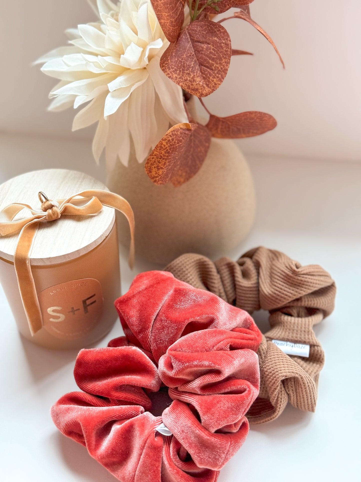Cinnamon Spice Scrunchie