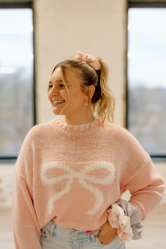 Pretty in Pink Sweater