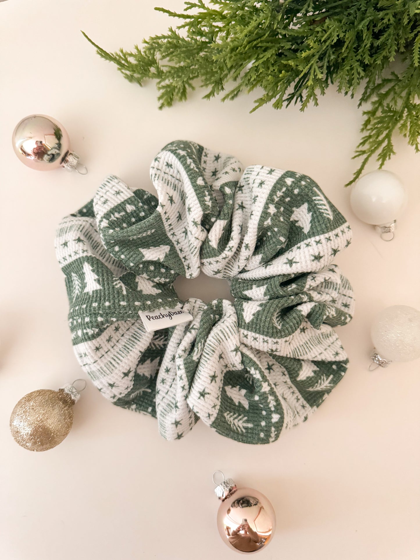 Oh Christmas Tree Scrunchie