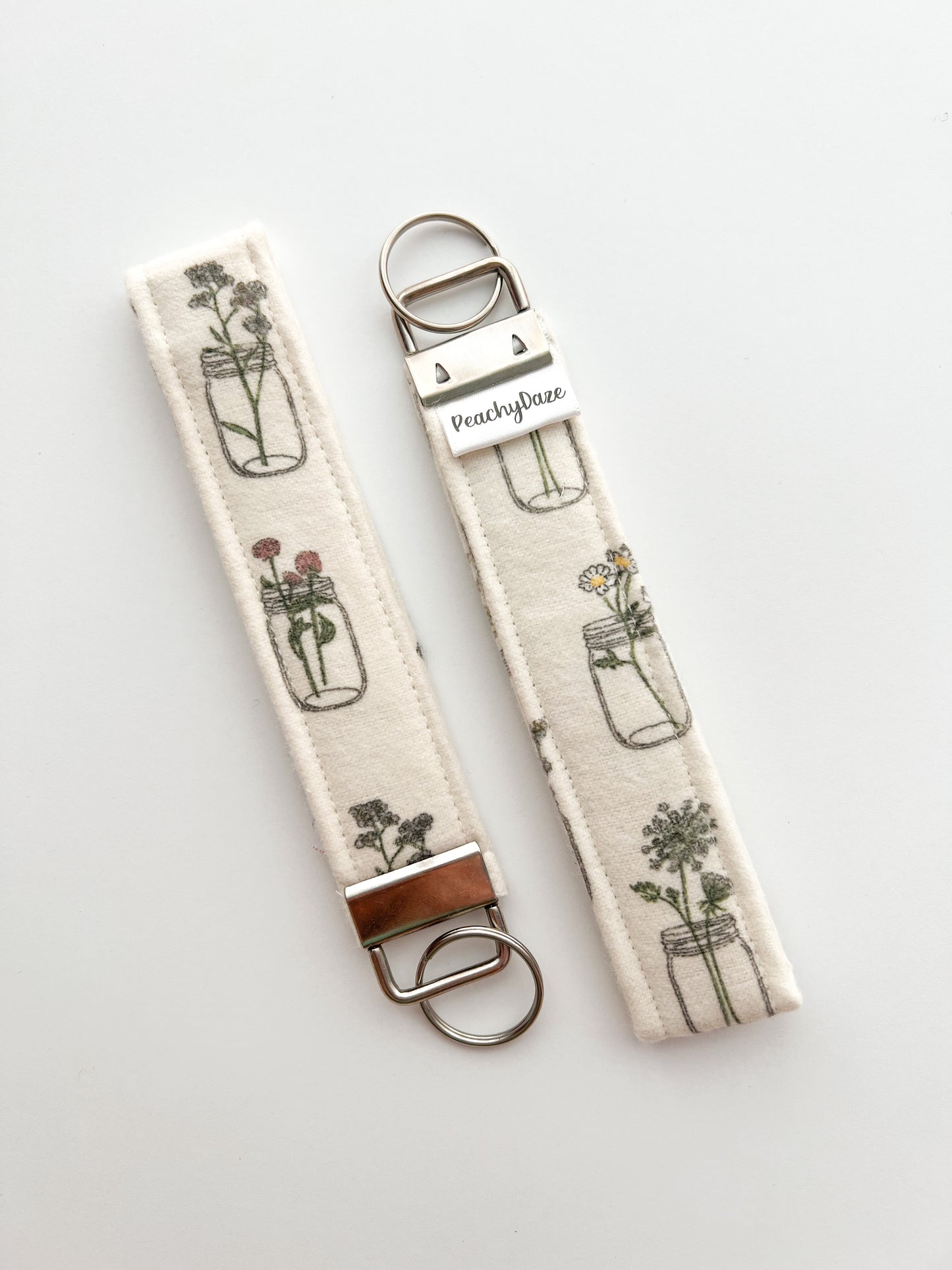 Garden in a Jar Keychain