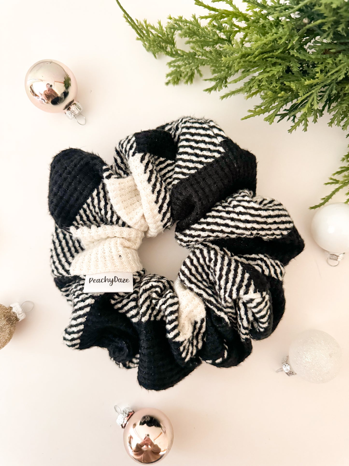 Cozy Cabin Scrunchie