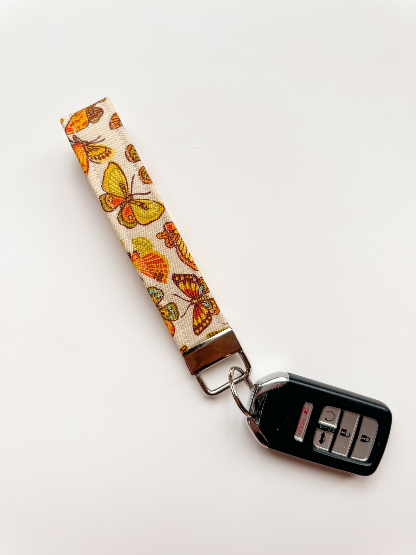 Trinity’s Butterflies Keychain Wristlet