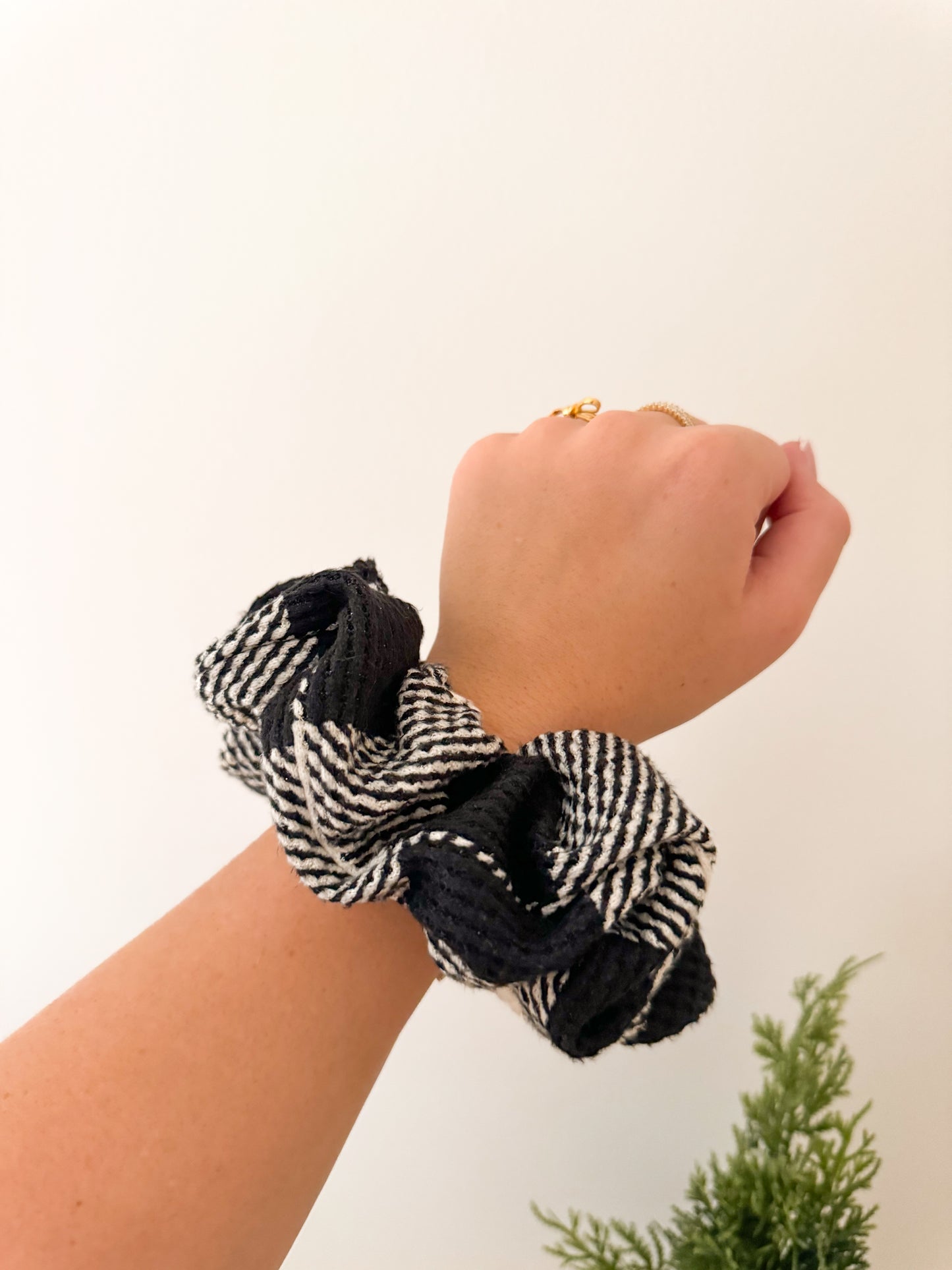 Cozy Cabin Scrunchie