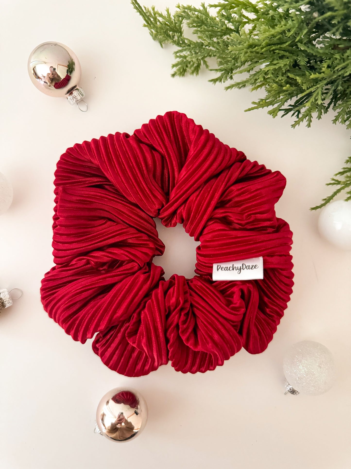 Mrs. Claus Scrunchie