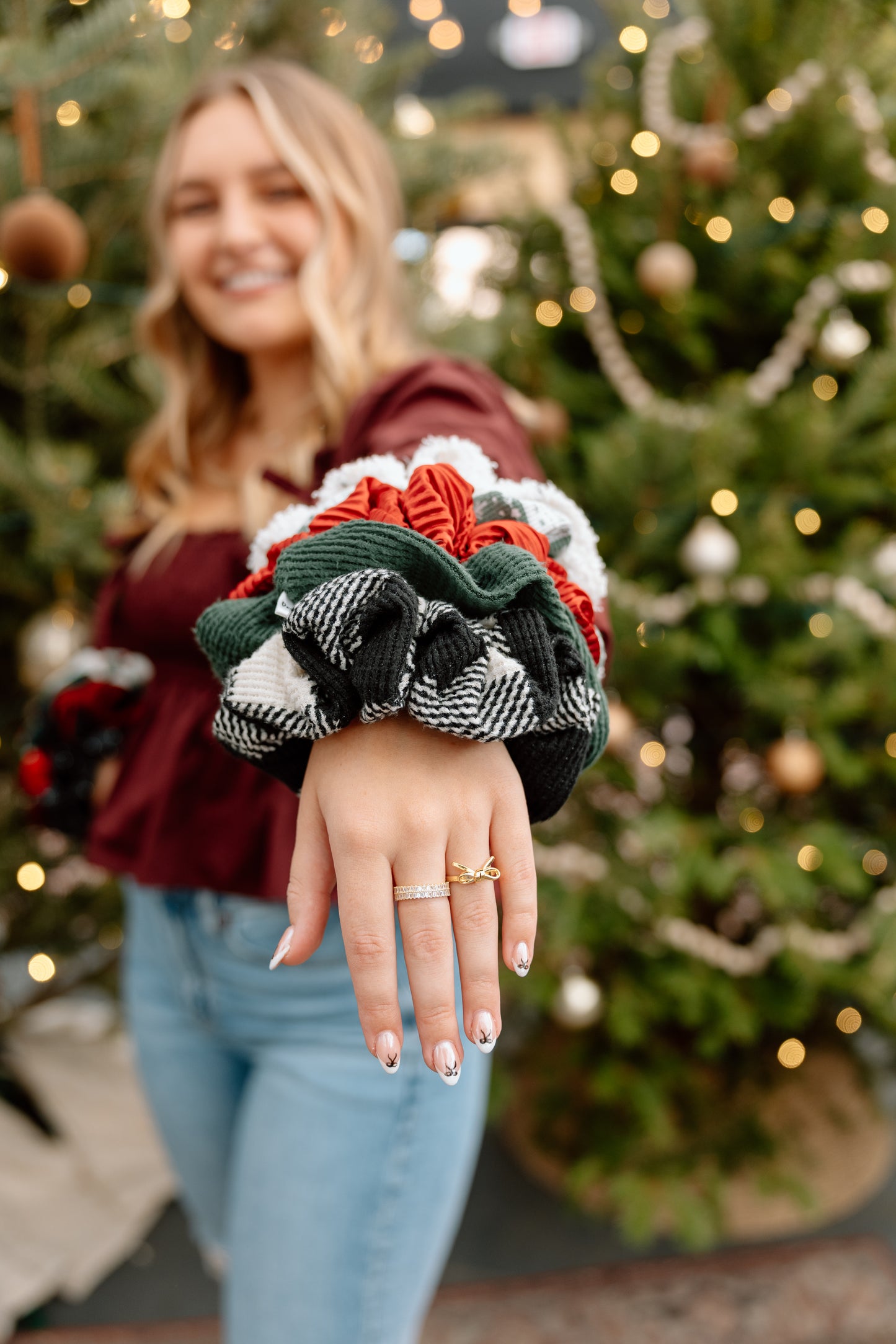 Cozy Cabin Scrunchie