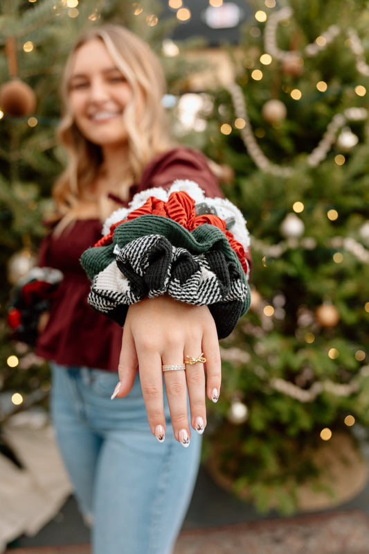 Cozy Cabin Scrunchie