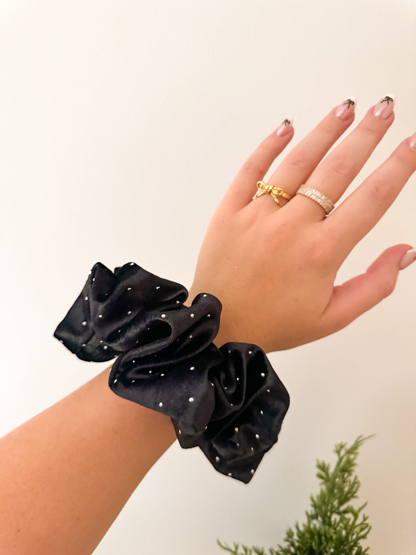 Velvet Night Scrunchie