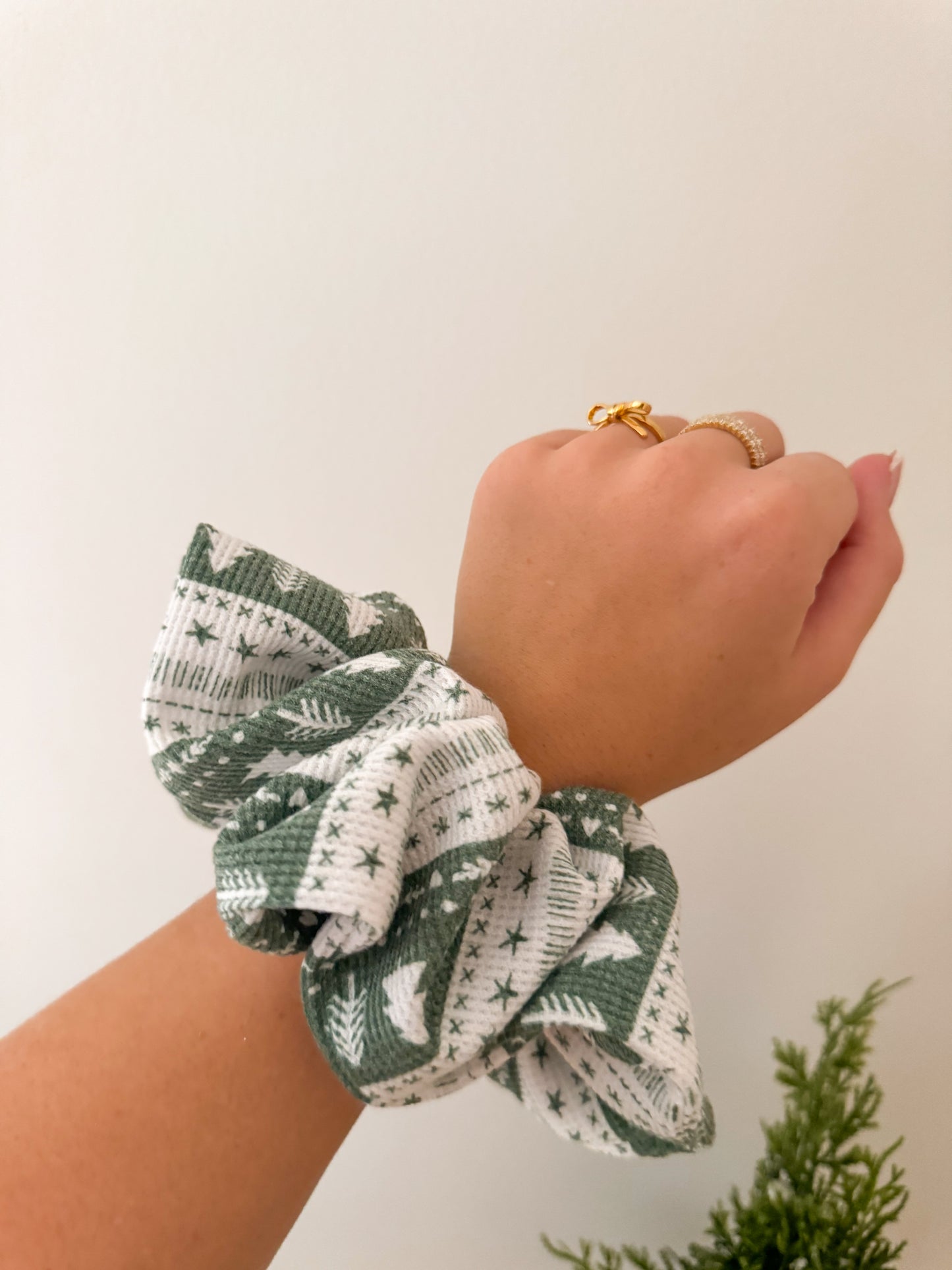 Oh Christmas Tree Scrunchie