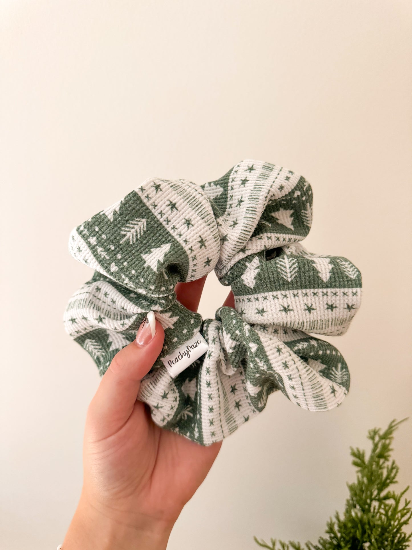Oh Christmas Tree Scrunchie