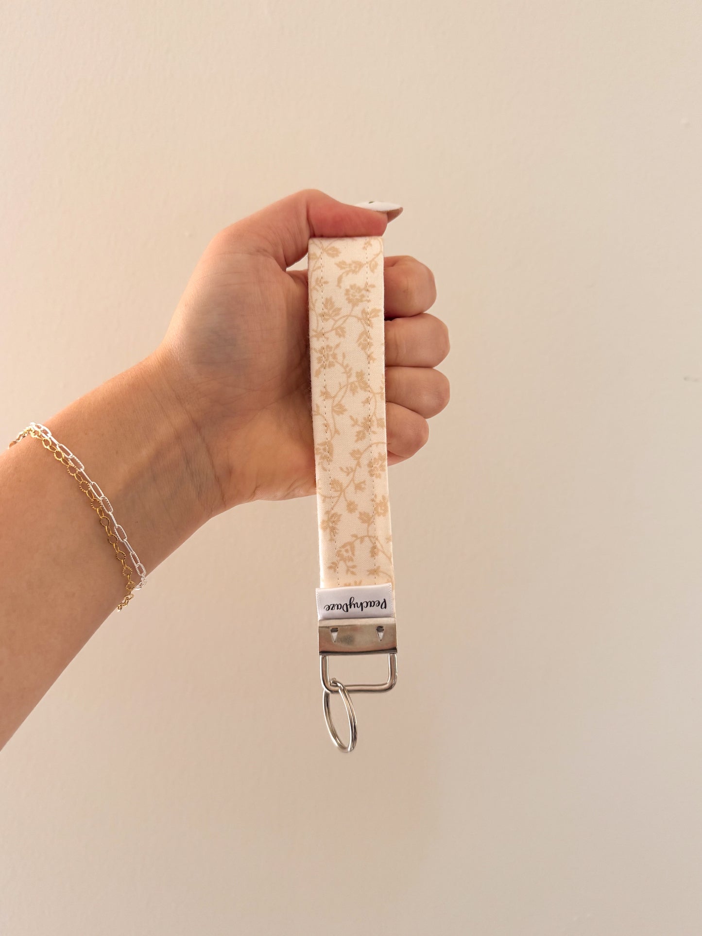 Toffee Crunch Keychain Wristlet