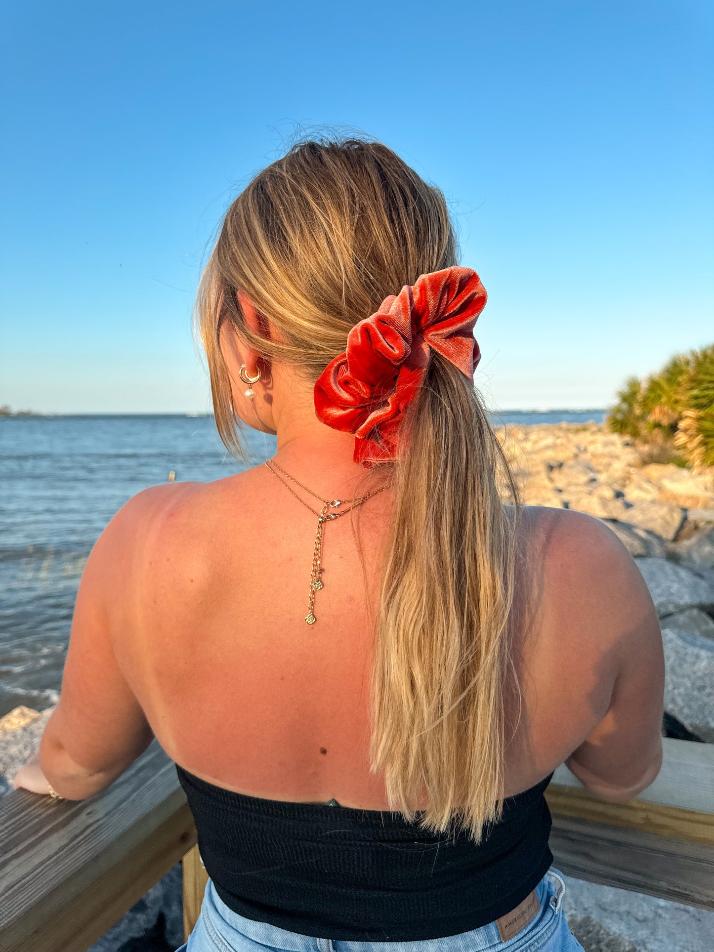 Cinnamon Spice Scrunchie