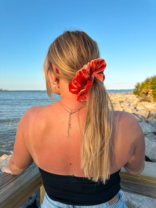 Cinnamon Spice Scrunchie