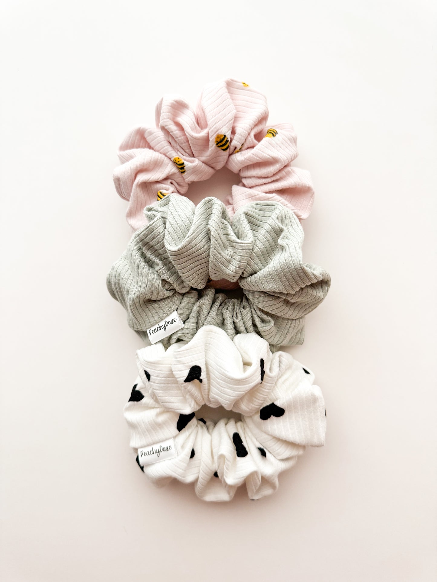 Soft Ribbed Scrunchies