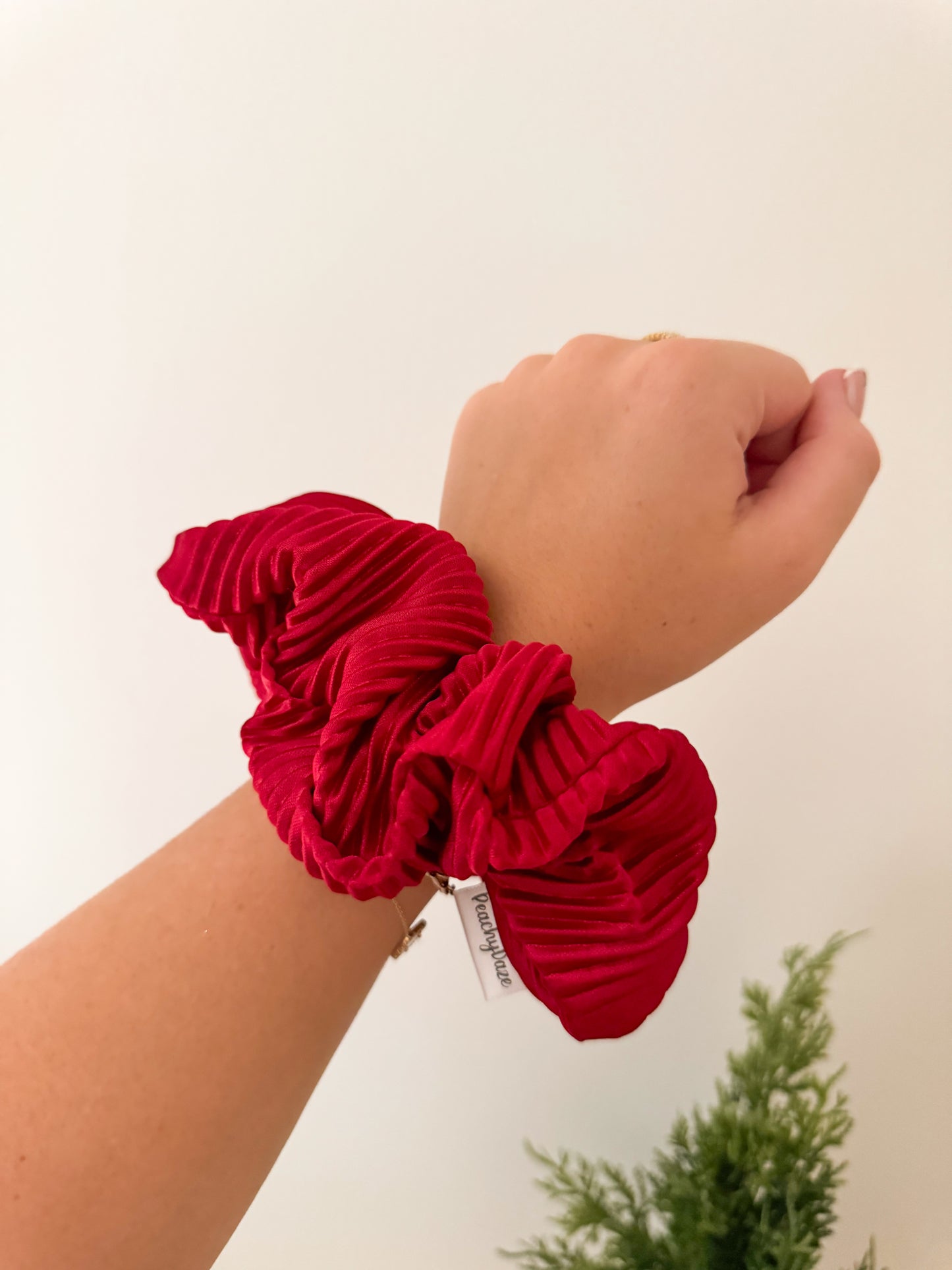Mrs. Claus Scrunchie
