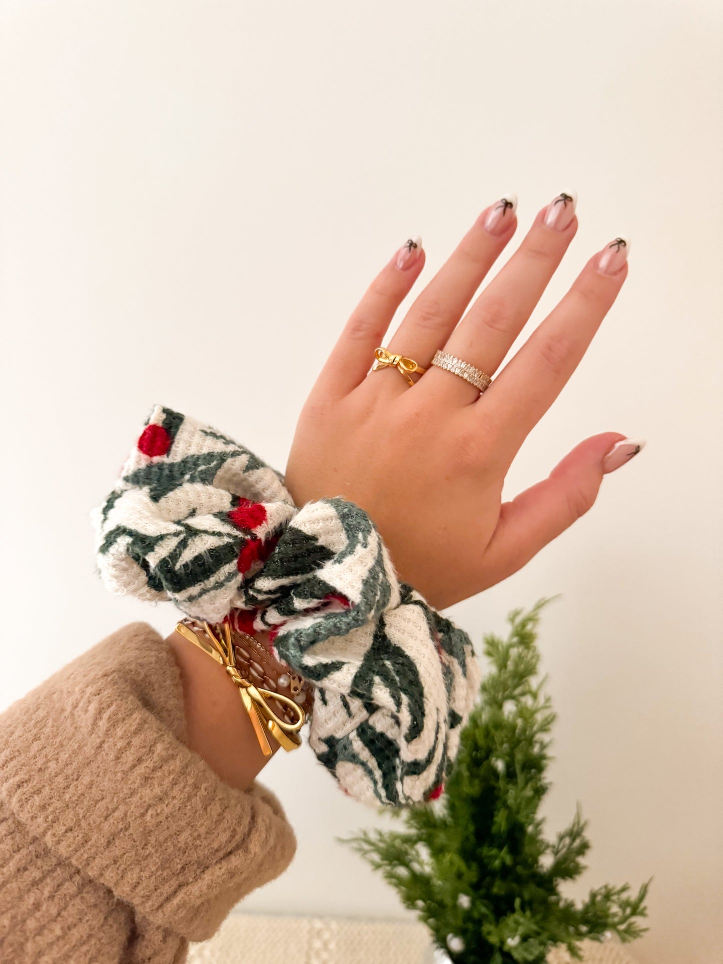 Holly Scrunchie