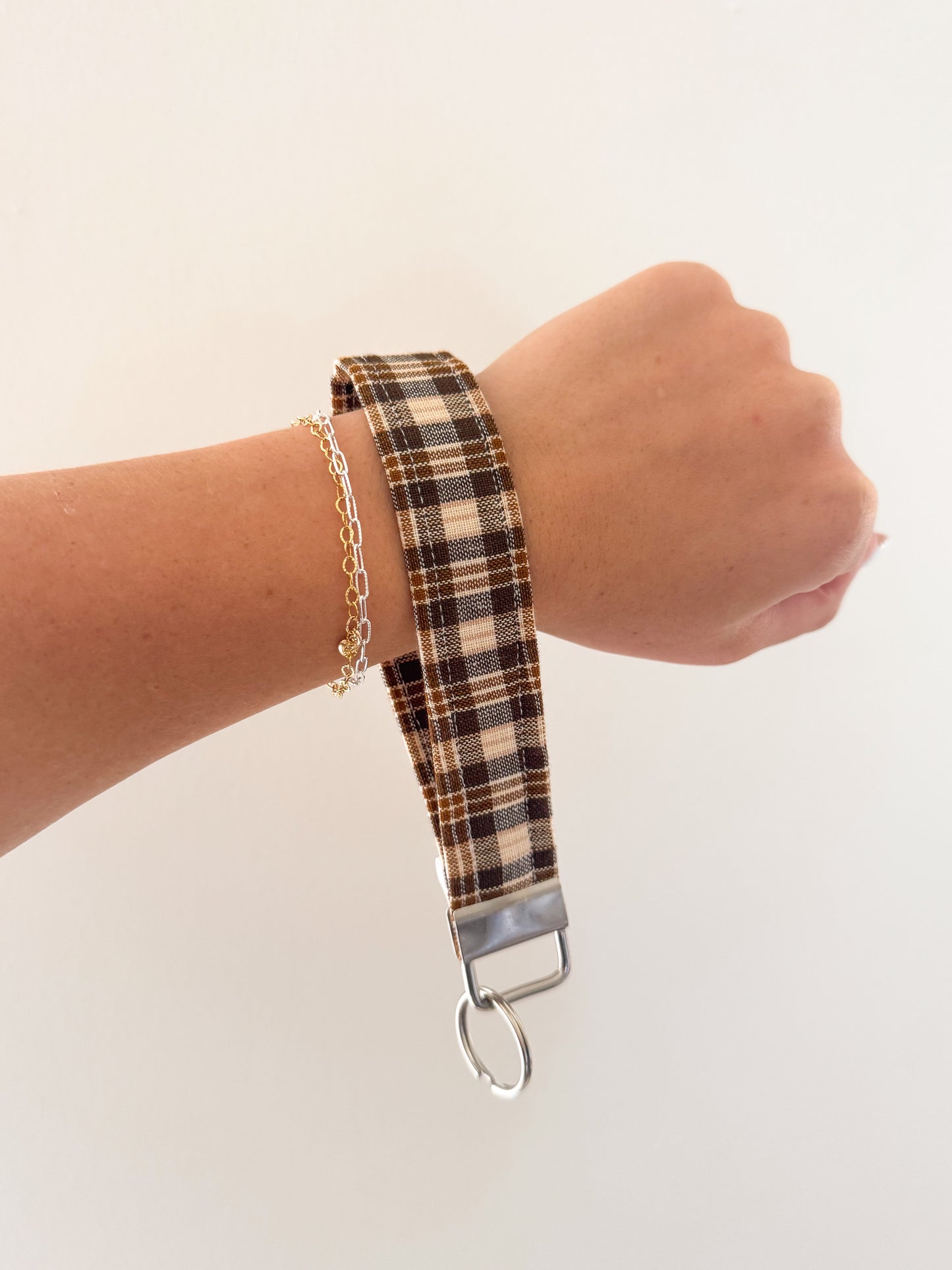 Grandpa’s Jacket Keychain Wristlet
