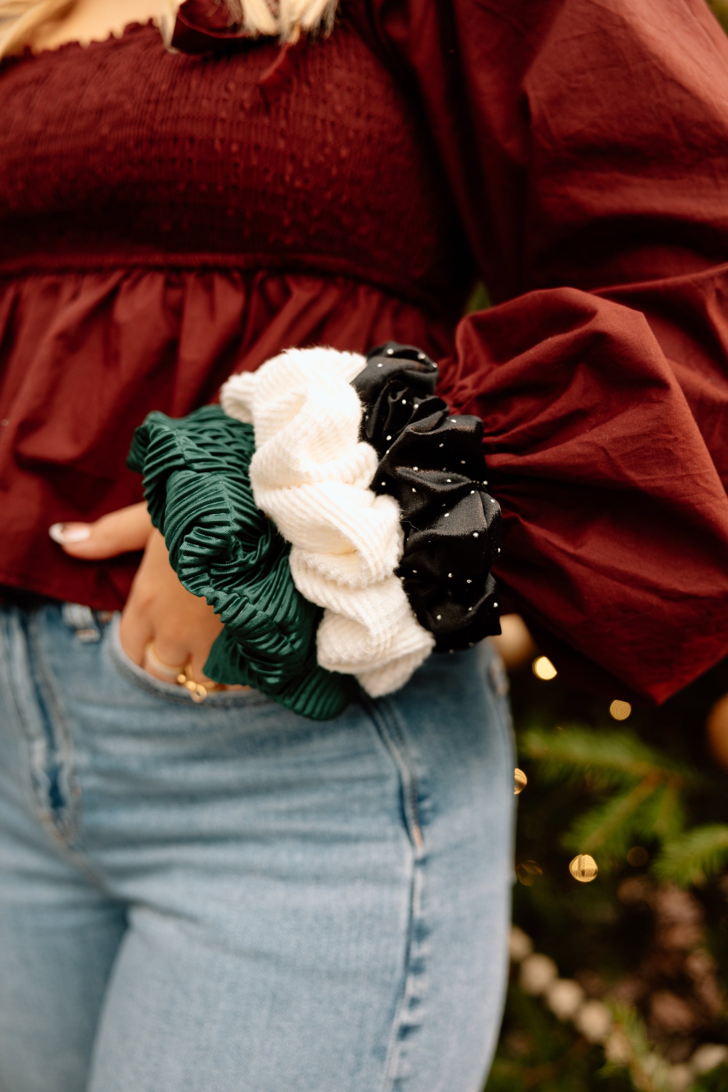 Sugar Cookie Scrunchie